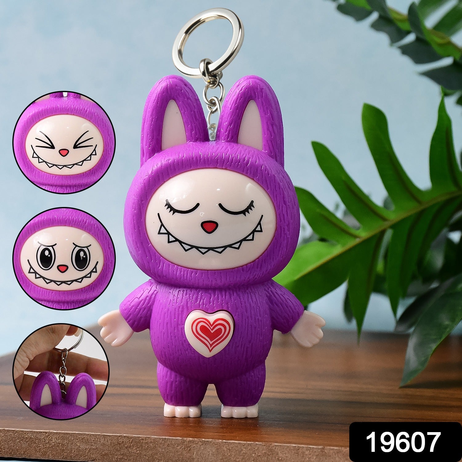 Cartoon Character Face Changing Toy With Key Holder Keychain (1 Pc) Cartoon Character Face Changing Toy With Key Holder Keychain (1 Pc)